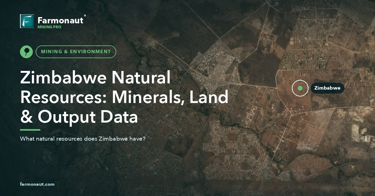 Zimbabwe Natural Resources: Minerals, Land &Amp; Output Data