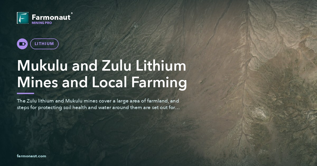 Mukulu And Zulu Lithium Mines And Local Farming