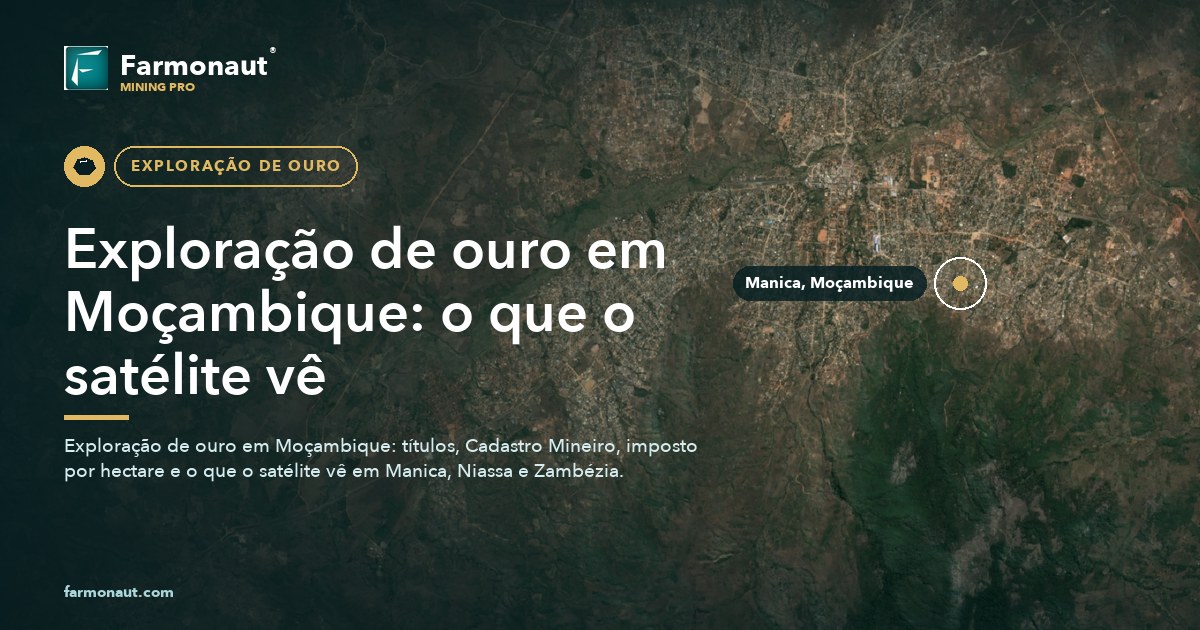 Exploração De Ouro Em Moçambique: O Que O Satélite Vê