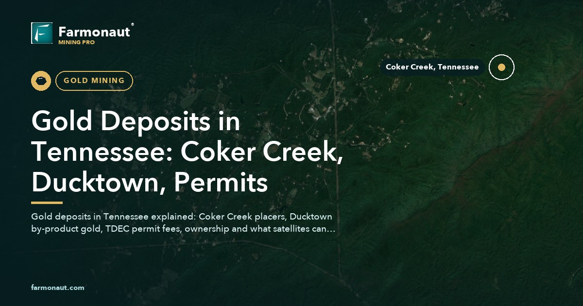 Gold Deposits In Tennessee: Coker Creek, Ducktown, Permits