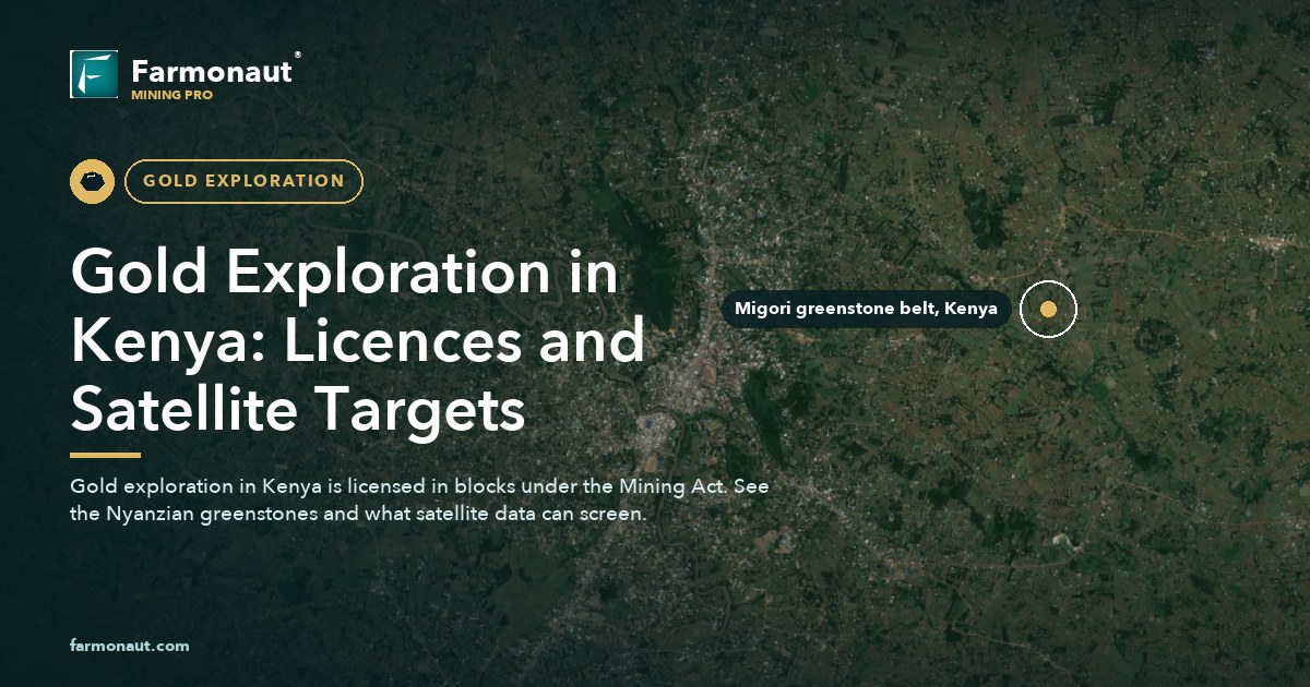 Gold Exploration In Kenya: Licences And Satellite Targets