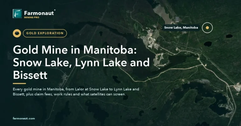 Gold Mine In Manitoba Snow Lake Lynn Lake Bissett 2