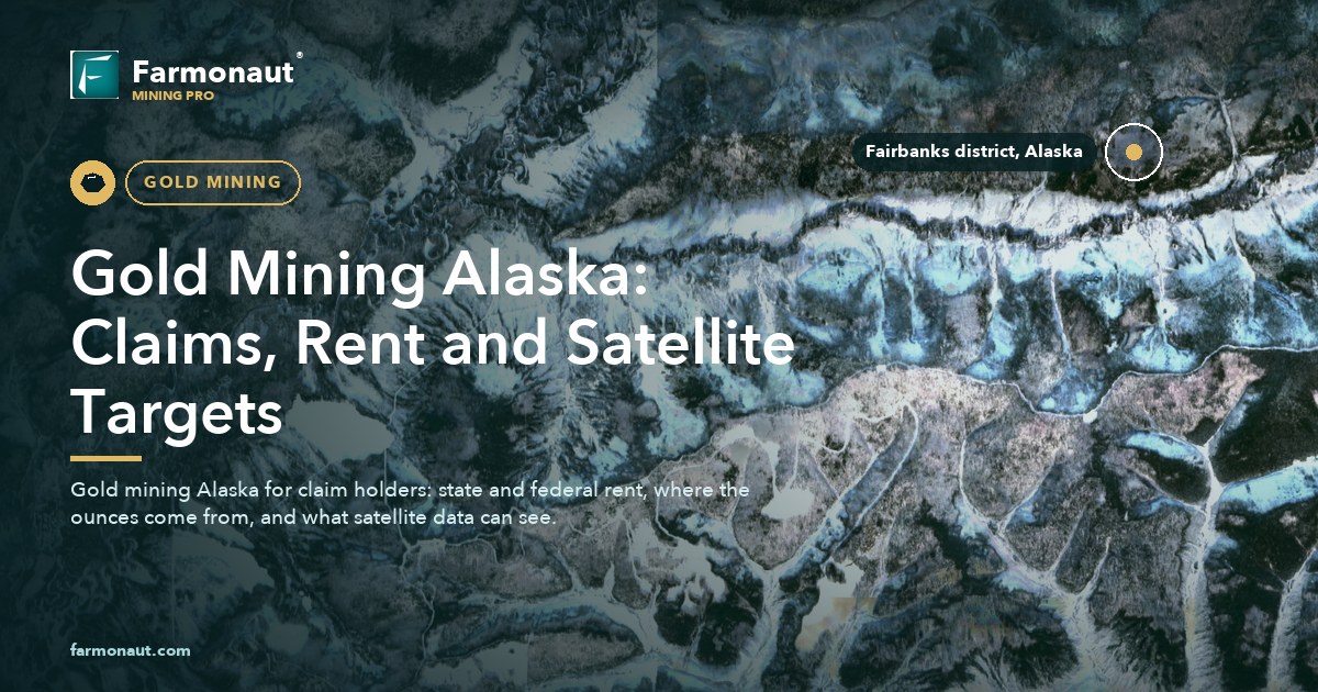 Gold Mining Alaska: Claims, Rent And Satellite Targets