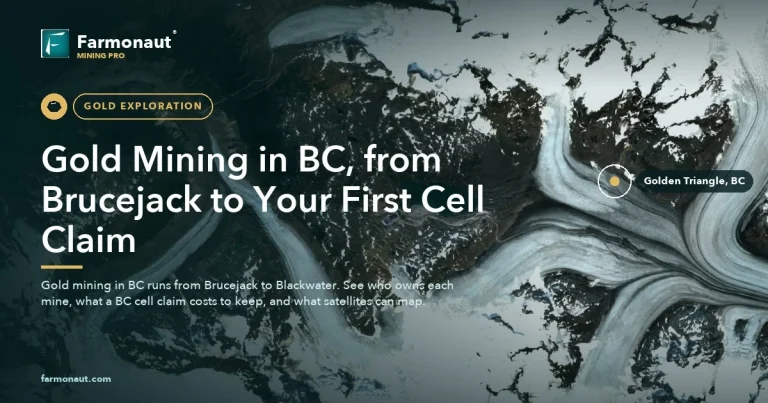 Golden Triangle Bc Exploration: Deposits, Ice And Access 3 Gold Mining In Bc Golden Triangle Claims Satellite 1