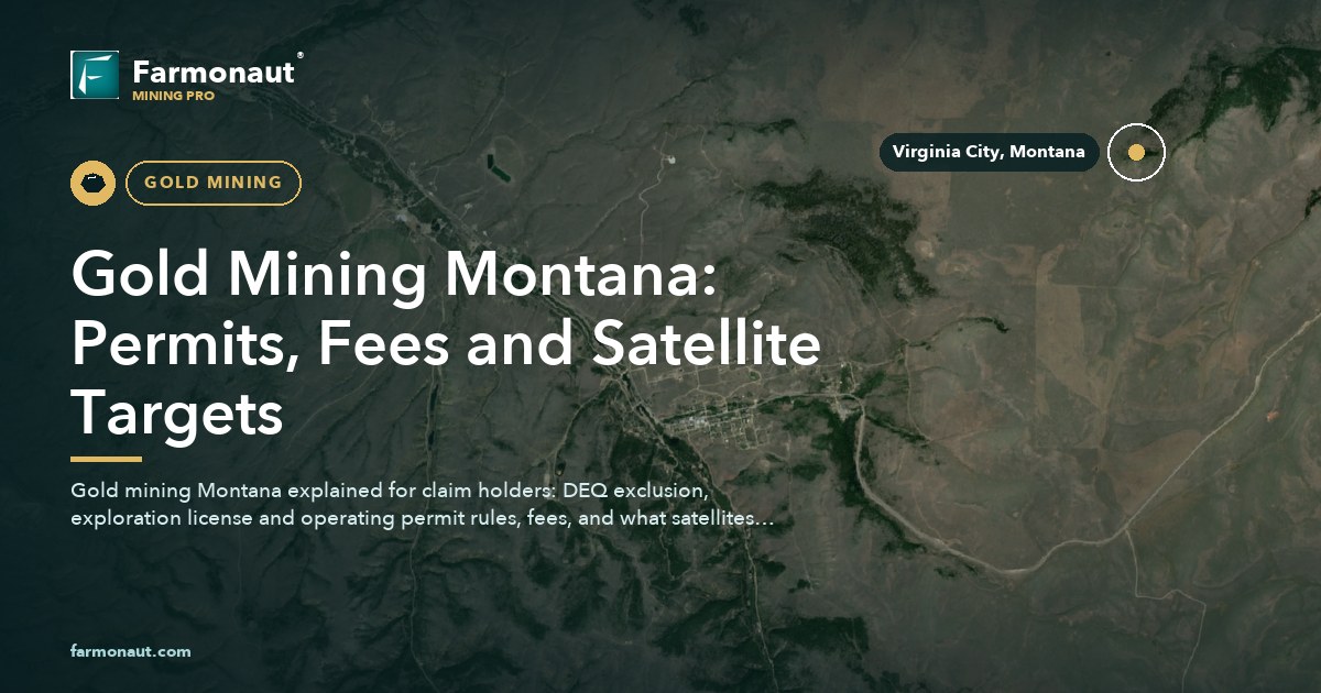 Gold Mining Montana: Permits, Fees And Satellite Targets