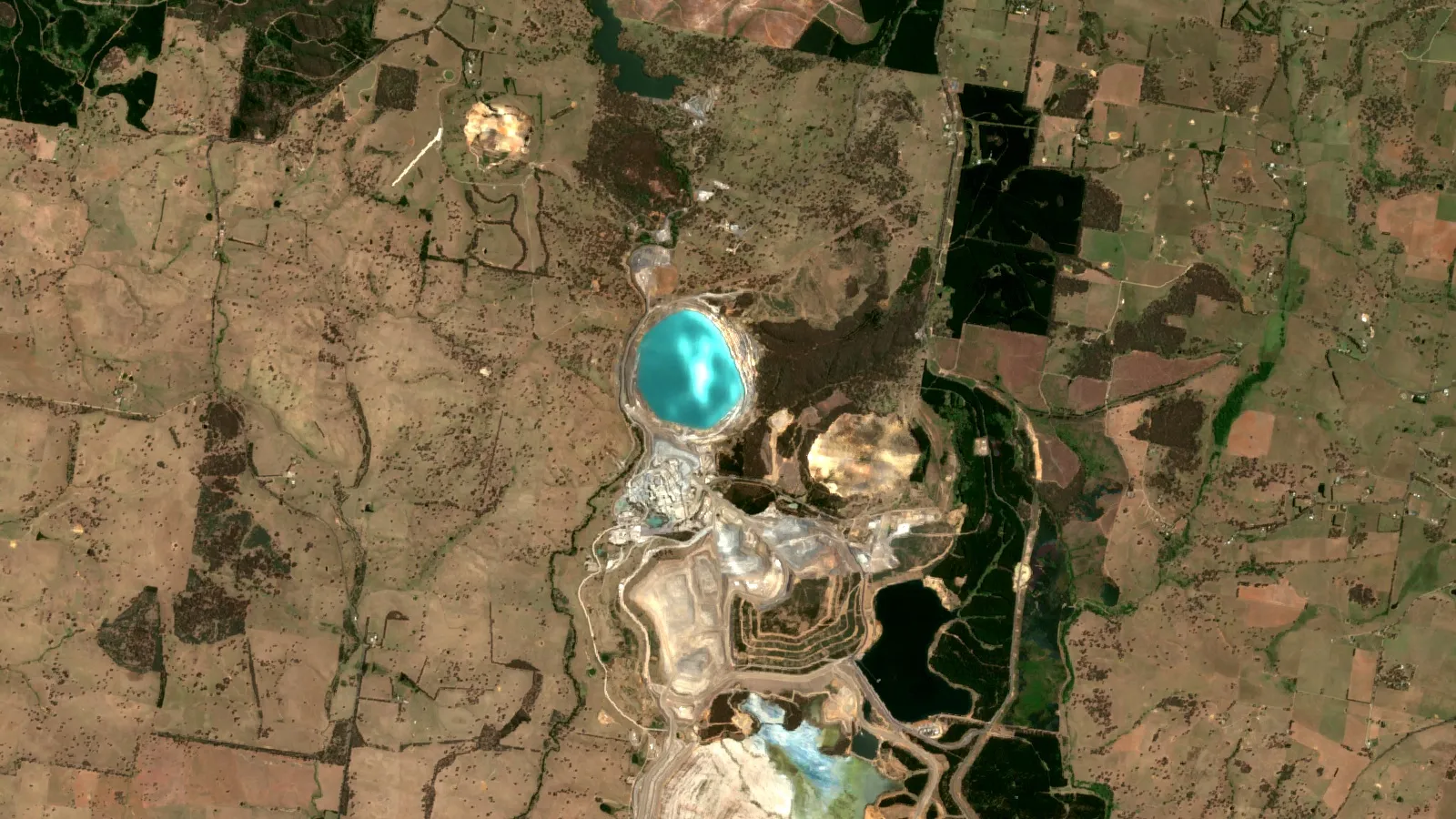 Gold Vs Copper Mining: Costs, Grades And Margins 1 Sentinel-2 Satellite View Of Cadia Gold-Copper Porphyry District, New South Wales, Australia