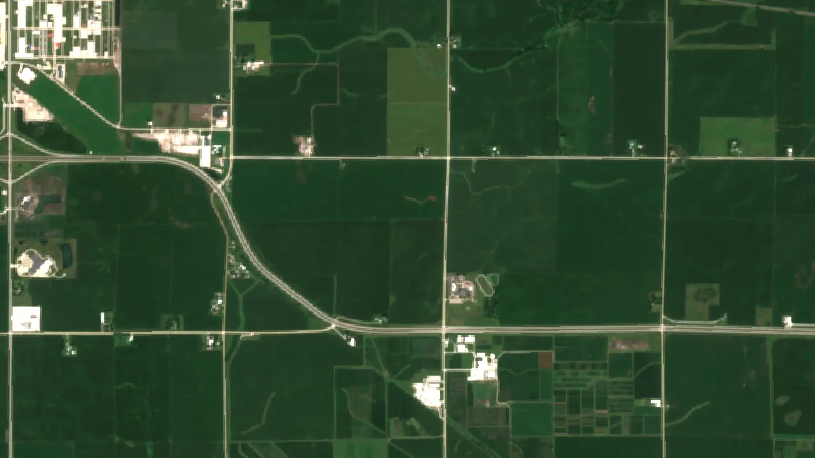 John Deere Precision Agriculture: Top Innovations For Sustainable Farming 1 Sentinel-2 Satellite View Of Corn And Soybean Fields West Of Ames, Iowa