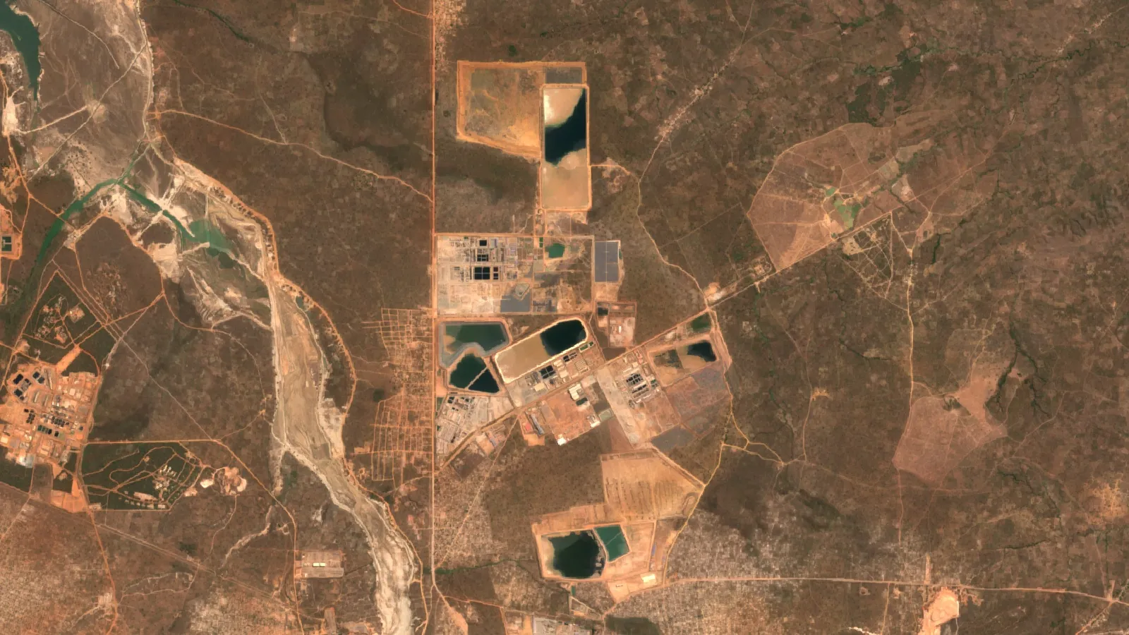 Largest Cobalt Mines In The Drc, Ranked By Output 1 Sentinel-2 Satellite View Of Kisanfu Copper-Cobalt Mine Area, Lualaba Province, Dr Congo