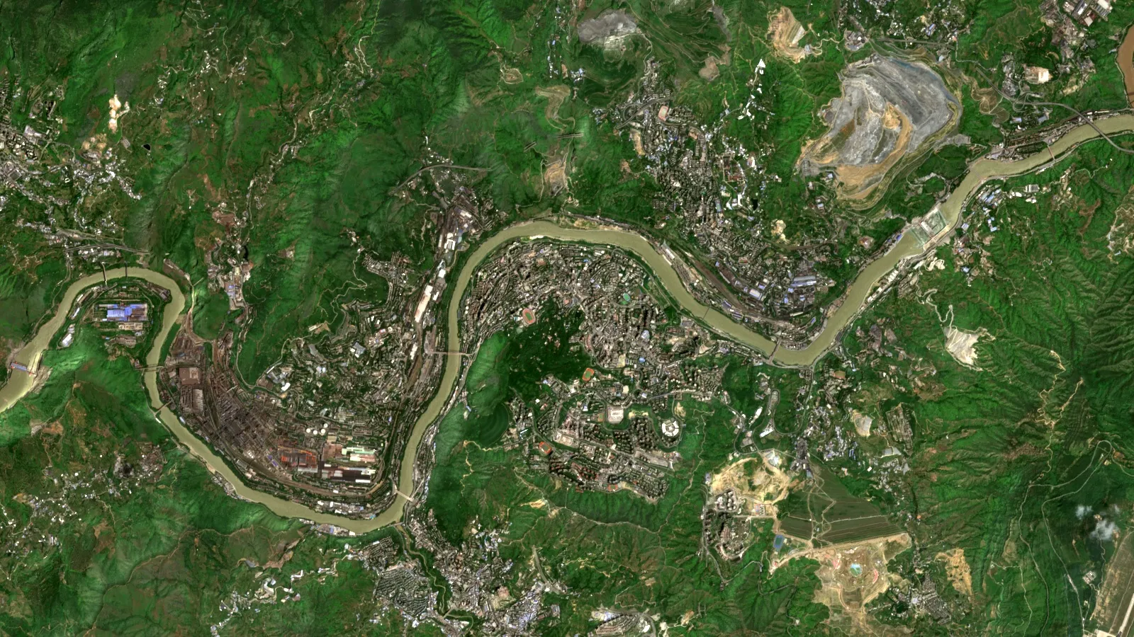 Ferro Vanadium Price Today: Chart And Drivers 1 Sentinel-2 Satellite View Of Panzhihua Vanadium-Titanium Magnetite District, Sichuan, China