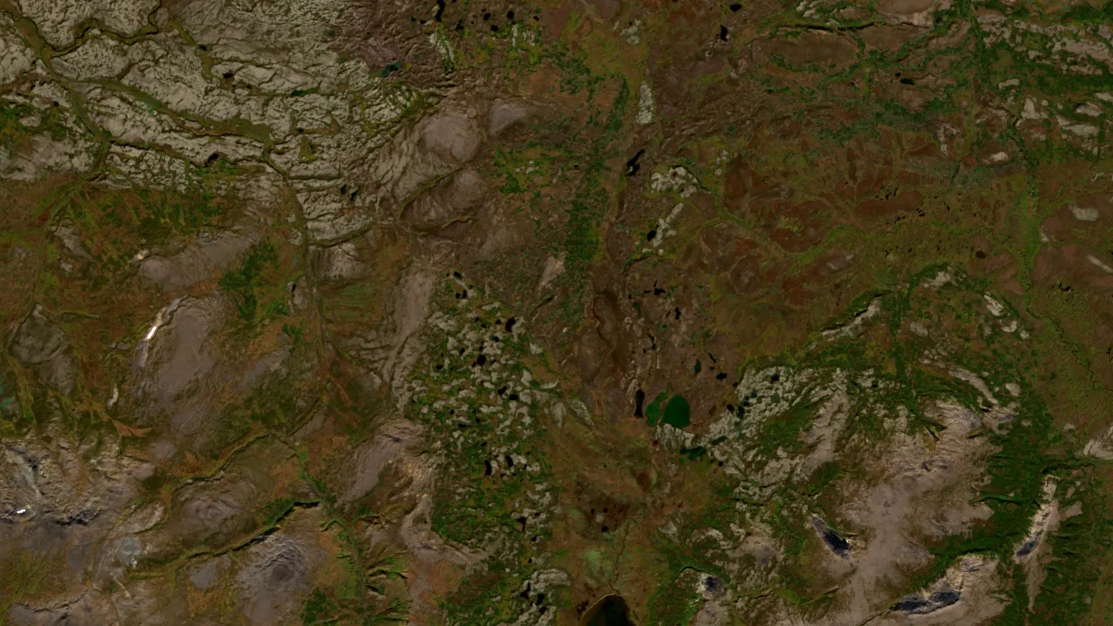 Northern Dynasty Stock: Price Chart And What Moves It 1 Sentinel-2 Satellite View Of Pebble Deposit Area, Bristol Bay Region, Southwest Alaska