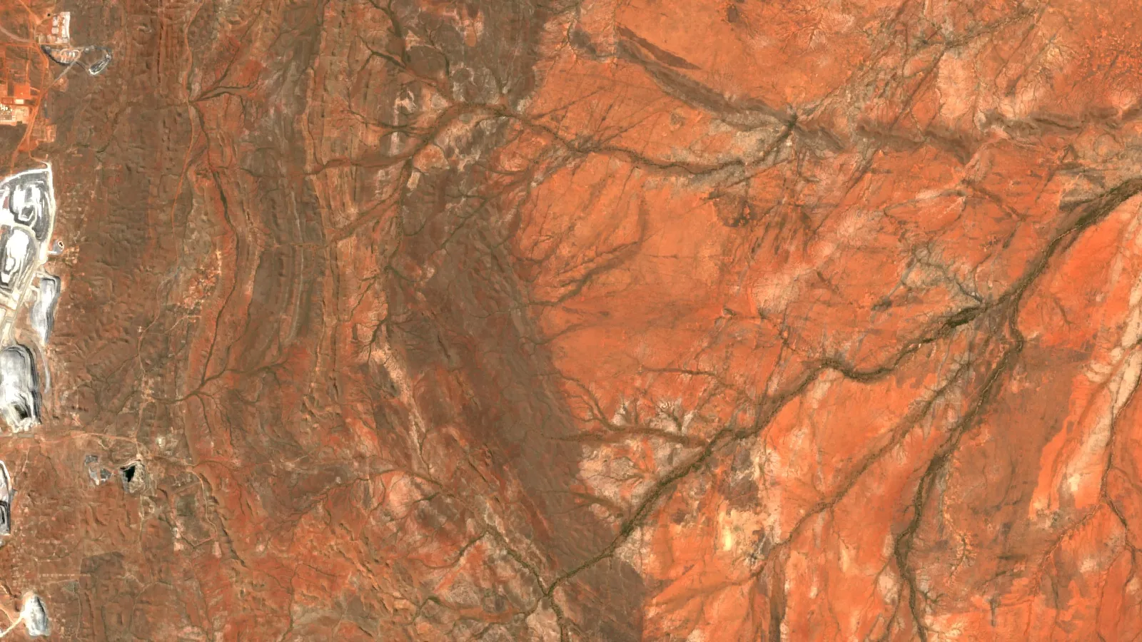 Iso 31000 In Mining: 5 Real Company Risk Frameworks 1 Sentinel-2 Satellite View Of Pilgangoora Lithium District, Pilbara, Western Australia