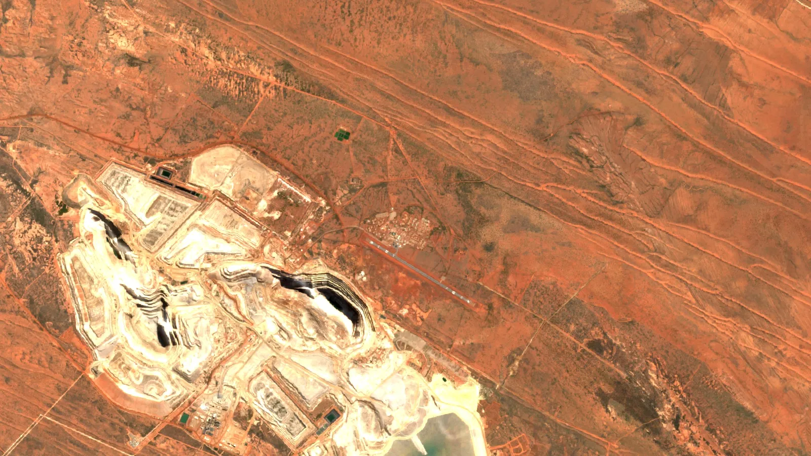 Telfer Mine Wa: Owner, Output And Reserves 1 Sentinel-2 Satellite View Of Telfer Gold-Copper Mine, Great Sandy Desert, Western Australia